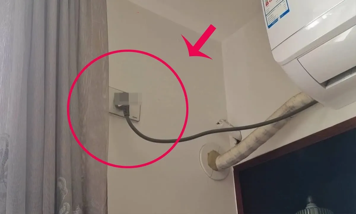 Rút phích cắp khi không sử dụng trong thời gian dài 